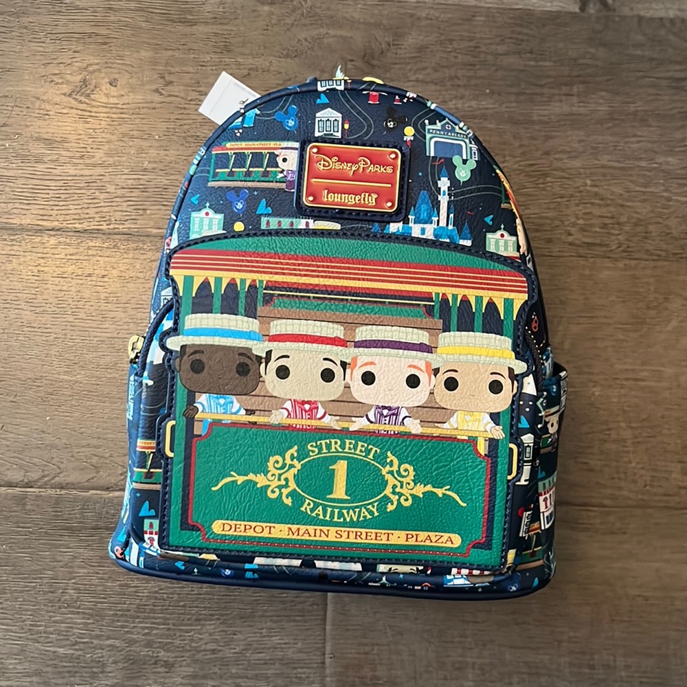 Street railway Loungefly Mini Backpack